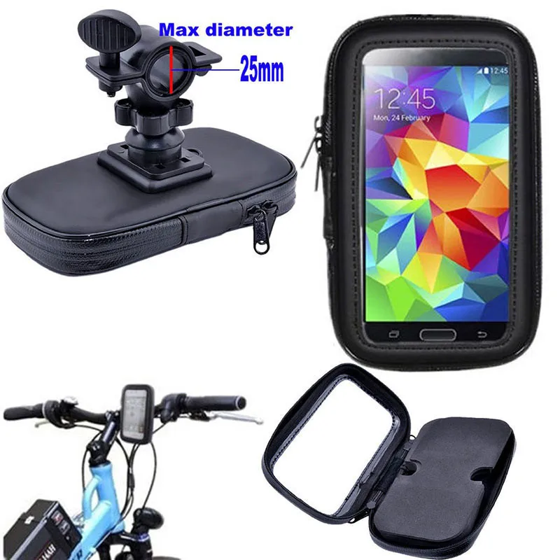 

Waterproof Bike Case Holder Bicycle Phone Bag Handlebar Mount Holder for xiaomi redmi note 4 case