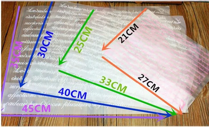 40x31 см 50 шт. большой алфавитный принт пластиковые хозяйственные сумки с ручкой прозрачный бутик ткань подарочная упаковка пластиковый пакет