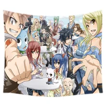 Fairy Tail Гобелены хиппи Home Декоративное Настенное подвесное гобелены пляжные Йога Коврики Постельные покрывала Скатерти