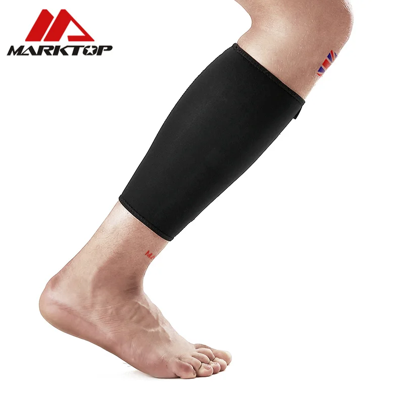 1P Compression Cycling Leg Warmers Football Shin Guard Running Leg Sleeve Leggings Basketball Calf Sleeves Sports Safety