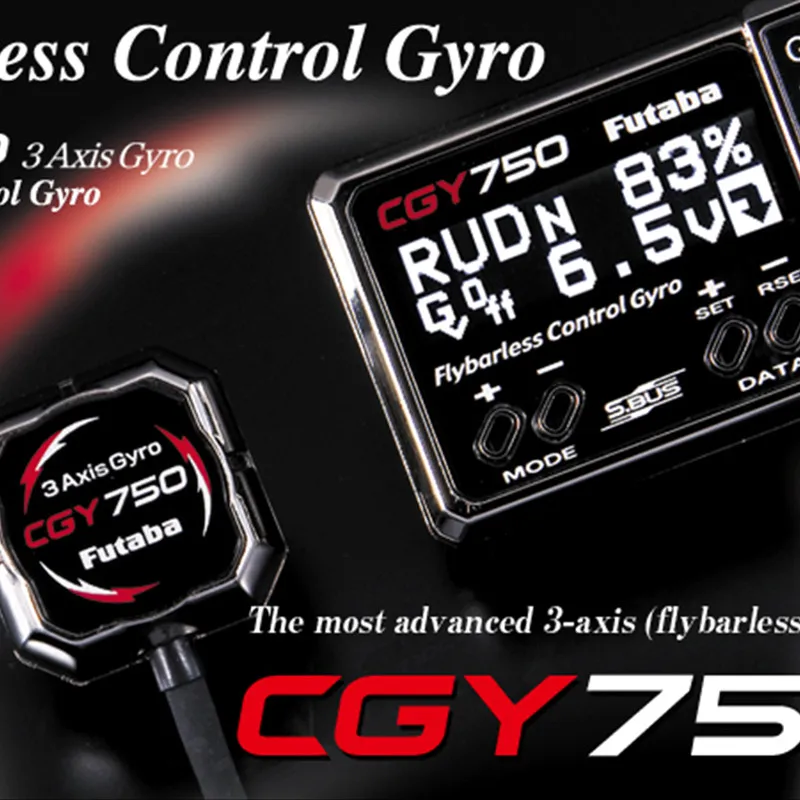 

Original Futaba 3-axis gyroscope CGY750 with Speed controller Compatible S.Bus for Multi-rotor drone RC fixed-wing accessories