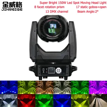 

Free Shipping 150W Spot Gobo Moving Head Light 8 Facet Rotation Prism For DJ Stage Party Concert Event/Moving LED
