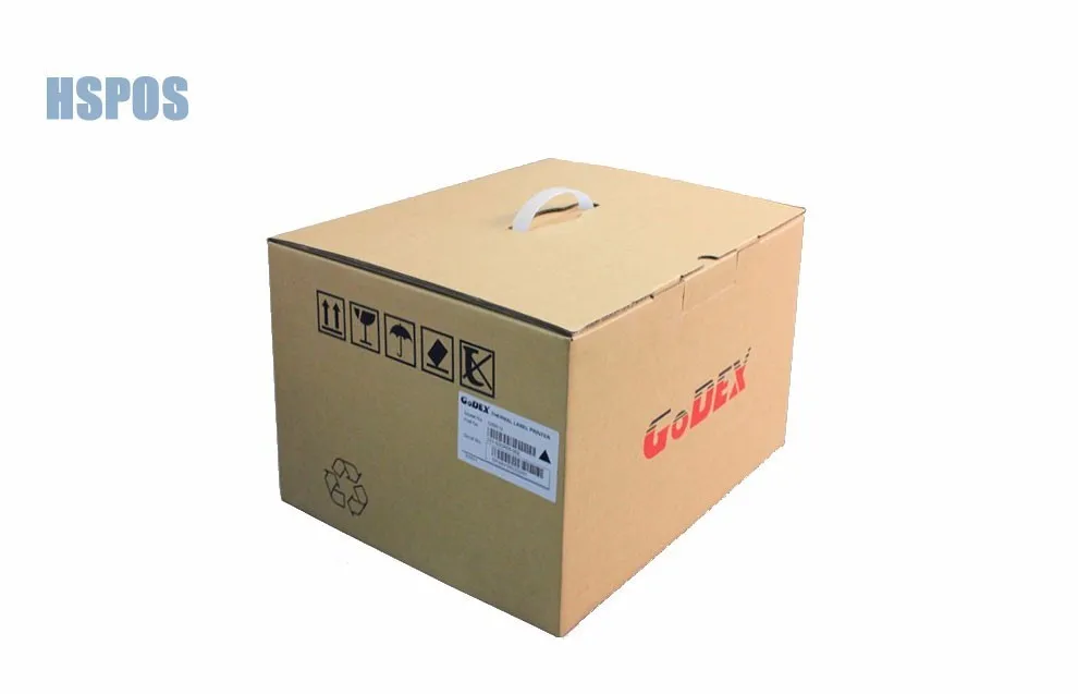 Godex G530U термотрансферный штрих-код стикер Принтер с 300 точек/дюйм для одежды Марка и ценник Impressora