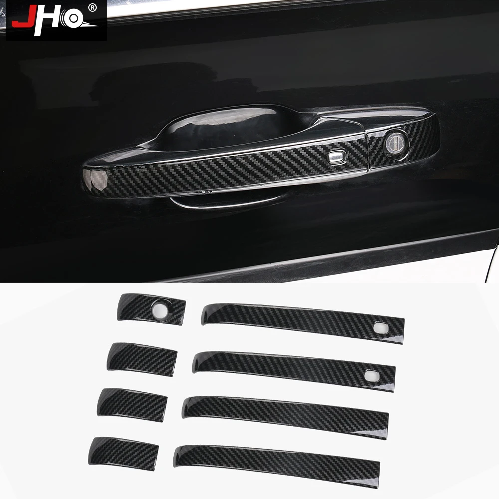 JHO Trim Door-Handle-Cover Car-Styling-Accessories Exterior Carbon-Grain Grand-Cherokee JHO Trim Door-Handle-Cover Car-Styling-Accessories Exterior Carbon-Grain Grand-Cherokee