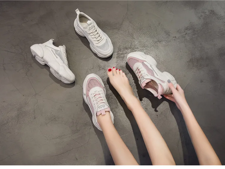 Jookrrix женская обувь на платформе для леди увеличение 4,5 см Женская Footware Sneakerr для женщин пояса из натуральной кожи тренер