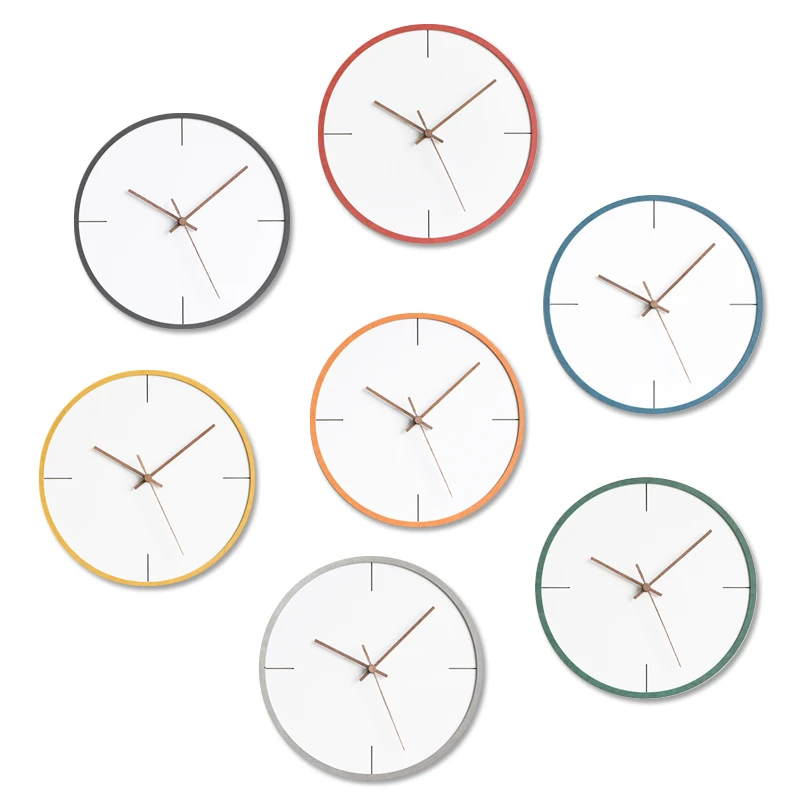 US $49.25 Nordic Creative Gold Wall Clocks Minimalist Living Room Home Modern Watches Bedroom Mute Hanging Clocks Wall Home Decor C5t075
