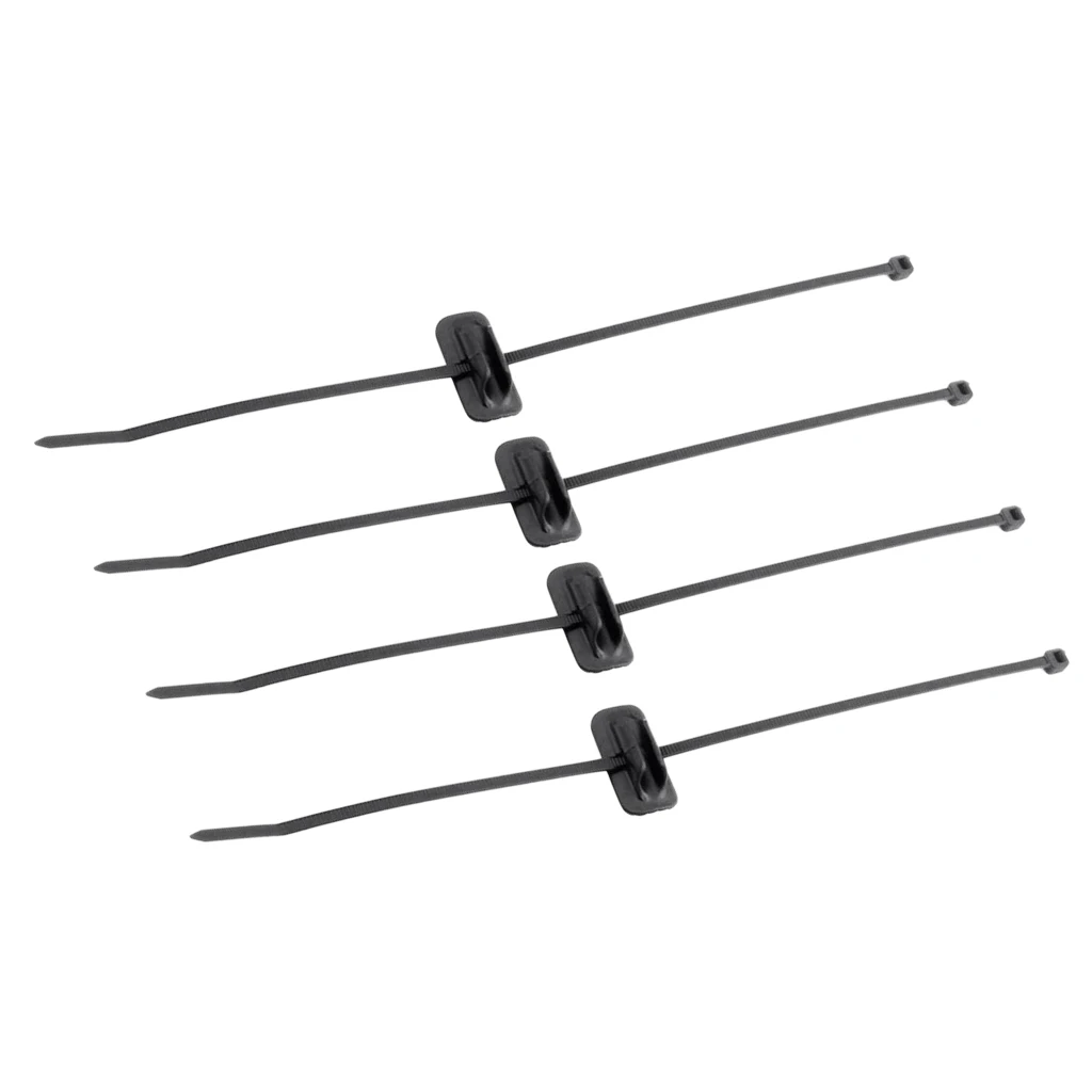 4pcs Cable Holder Bike Housing MTB Fitting Lines Guide Clip Clamp Zip Ties Tidy Brake Gear Accessory