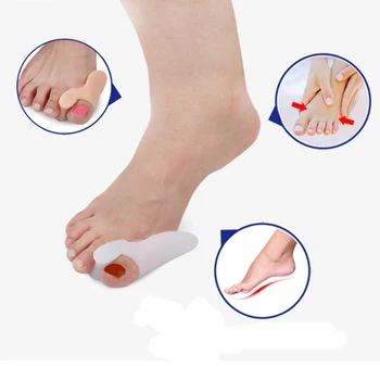 

Good Quality Women Fashion Corrector Silicone Hallux Valgus Orthodontic Toe Spreading Orthotic Insole Cushion Foot Care Tool