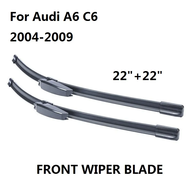 Car Accessories Auto Wiper Blades For Audi A6 C6 2004 2009 High Quality