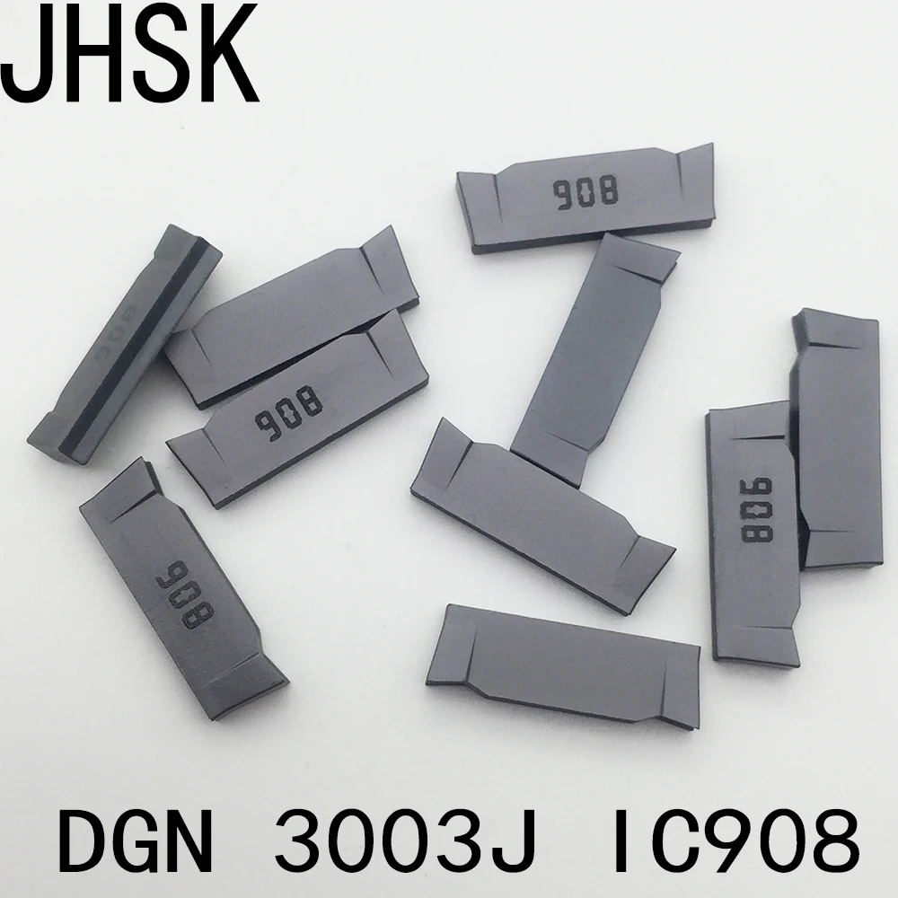 10 шт. DGN2002J IC908 DGN3003J IC928 токарные инструменты для обработки лезвия с ЧПУ карбидная