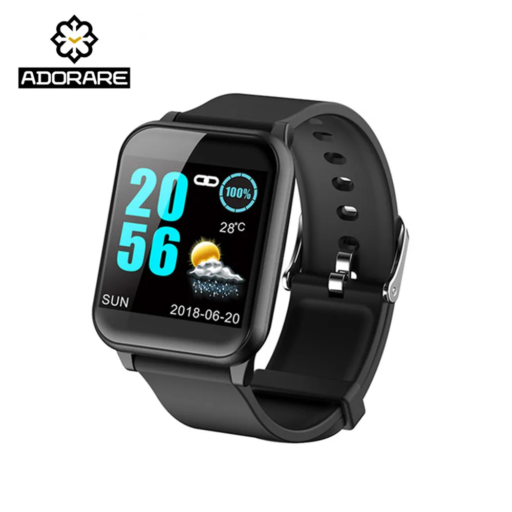 

ADORARE Smart Watch Women Men Z02 Bracelet Pedometer Heart Rate Monitor Push Message For iOS Android Fitness Tracker Wristwatch