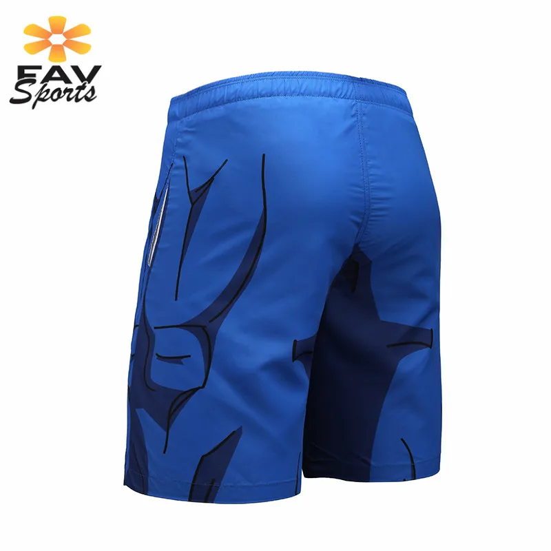 Мужские пляжные шорты с 3D принтом быстросохнущие для серфинга спортивная одежда