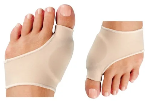 

Pair Fabric Gel Toe Bunion Pad Protector Sleeves Footful Hallux Valgus Corrector SUIT FEET FOR 40-47 SIZE