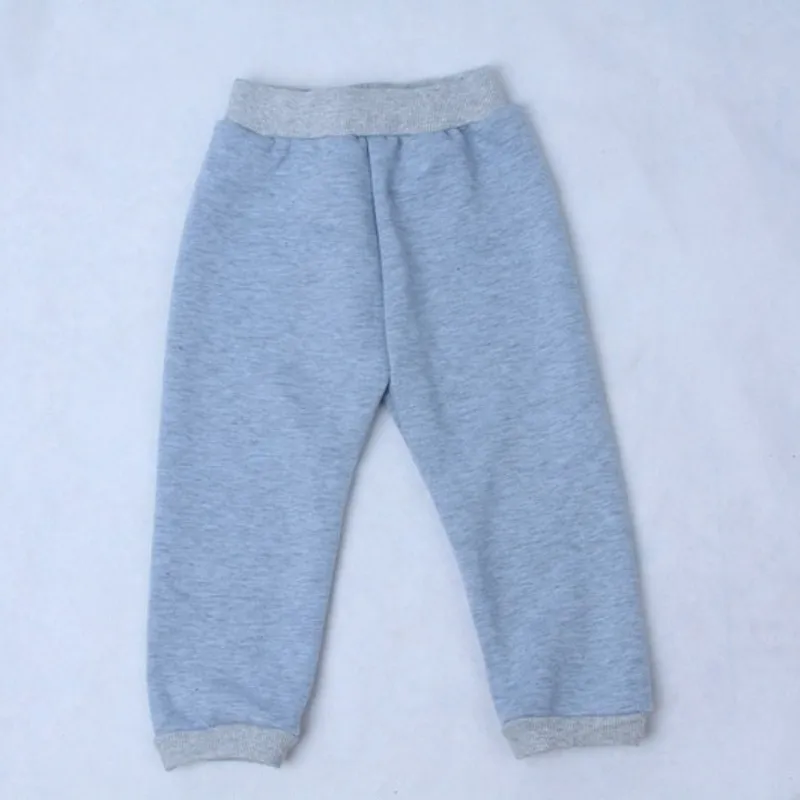 Теплые вельветовые штаны-шаровары для малышей коллекция года, осенние и зимние модные повседневные Хлопковые Штаны для маленьких мальчиков штаны для маленьких девочек 0-2 лет - Цвет: Gray