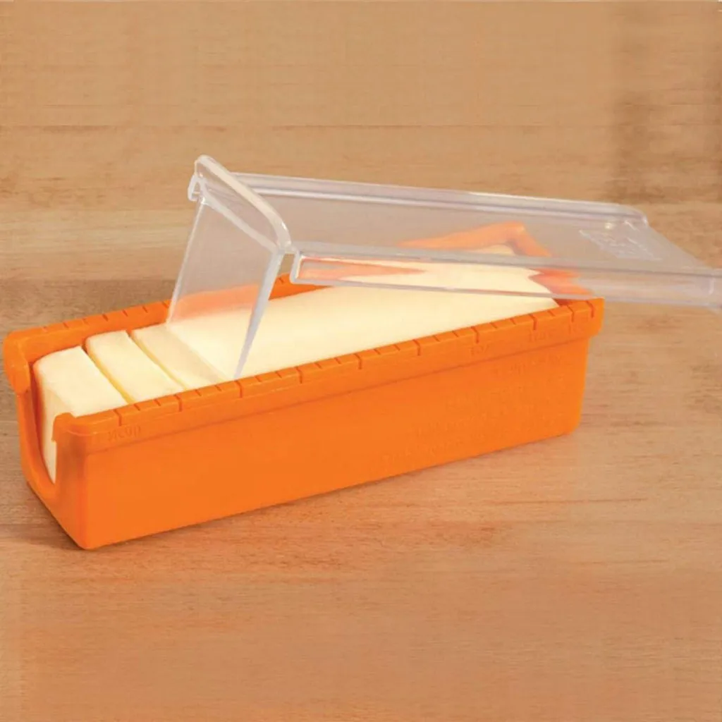 

Butter Cutter Slicer Cheese Glass Butter Keeper Container Box Multifunction Kitchen Accessories Yellow Silicone Butter Slicer 30