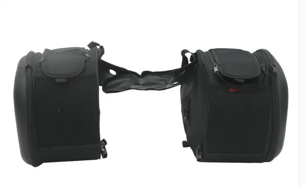 High Quality Waterproof Moto Tail Luggage Suitcase Saddle Bag Motorcycle Side Helmet Riding Travel Bags With Rain Cover
