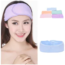 New 1PC 5 Colors Wash Face Makeup SPA Womens Sweat Elastic Soft headbands Hair Band