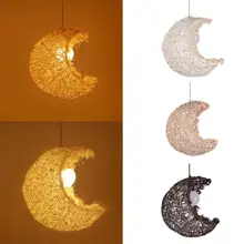 Pendant Lights Fixture Modern Hanging Ceiling Lamps Moon Shape Children Bedroom Chandelier Christmas Decorations for Home Pendant Lights Fixture Modern Hanging Ceiling Lamps Moon Shape Children Bedroom Chandelier Christmas Decorations for Home