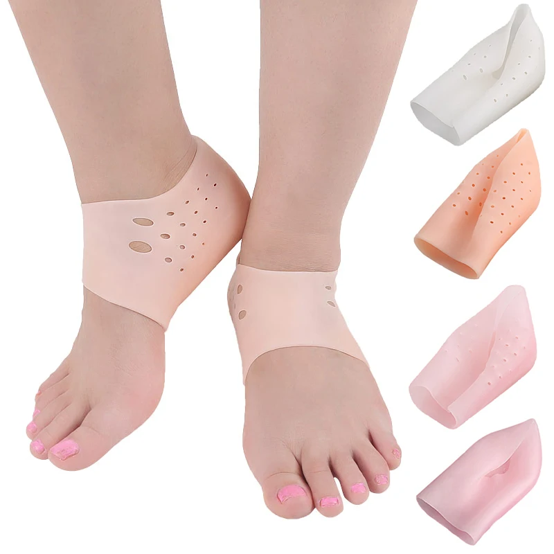 

New Hot 3 colors 1 Pair 2.5cm Height Increase Insole Silicone Inserts Socks Foot Support Invisible Heel Lift Pads Dropshipping