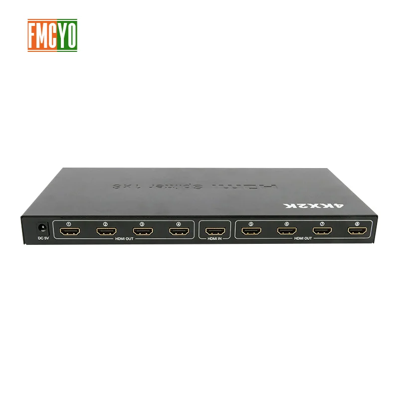 

HDMI Splitter KVM Switcher 8x1 1x8 Mini HDMI Port 8 Input 1 Output 4K Resolution Bi-Directional HDMI Switch Matrix Support 3D