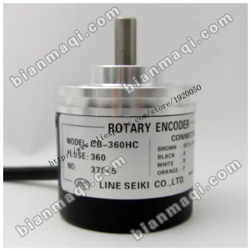 

HOT LINE CB-360HC Rhine rotary encoder shaft diameter 6mm 360P / R pulse outer diameter of 38mm