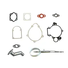 Intake Manifold &Muffler Clamp &Gasket For 49cc 66cc 80cc Motorized Bicycle