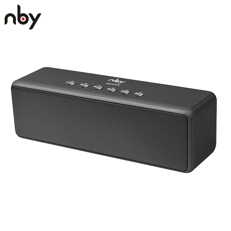 Meilleur NBY 5520 Portable Bluetooth haut parleur Subwoofer haut parleurs sans fil haut parleurs système de son 3D stéréo musique Surround avec micro TF carte