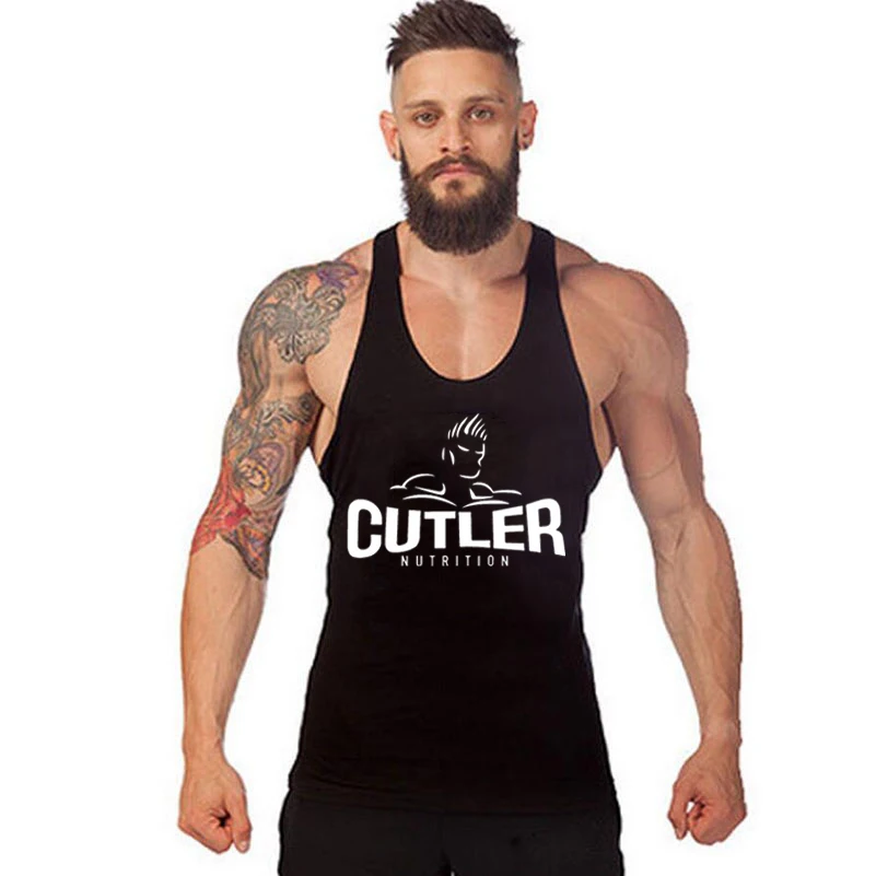 Mens Clothing Bodybuilding Stringer Tank Tops Men Stringer