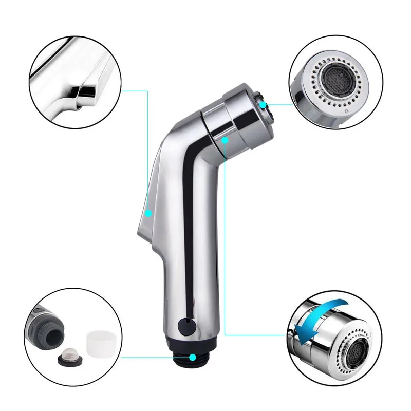 Переносной Талет душ для биде душевая головка балконные чистящие принадлежности душевой кран мусульманский душ Ducha Higienica