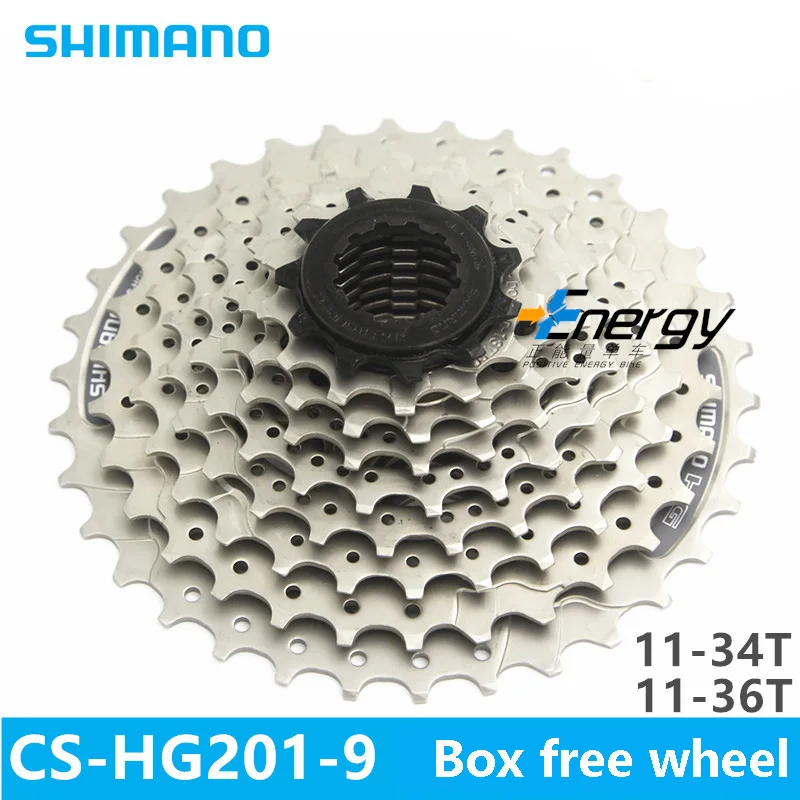 SHIMANO CS-HG201-9 скорость MTB горный велосипед 9S кассета свободного хода 9/27 скорость s маховик 11-34 T/36 T запчасти для велосипеда