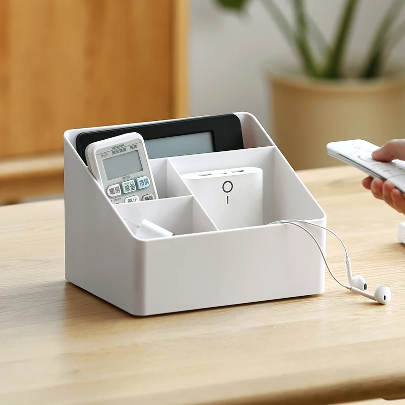 Dormitory Living Room Desktop Storage Box Plastic Office Cosmetic Dormitory Living Room Desktop Storage Box Plastic Office Cosmetic