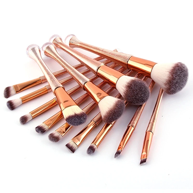 

BBL 13pcs Rose Gold Makeup Brushes Set Professional Powder Foundation Brush Face Eyeshadow Brush Cosmetics Pincel Maquiagem