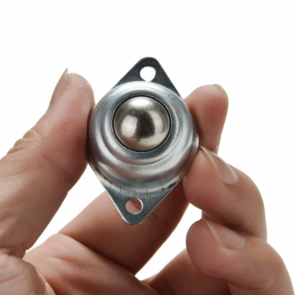 

1PCS Metal Caster Flexible Move Roller Ball Bearing Stable Metal Round Ball Furniture Caster 48*32*22mm