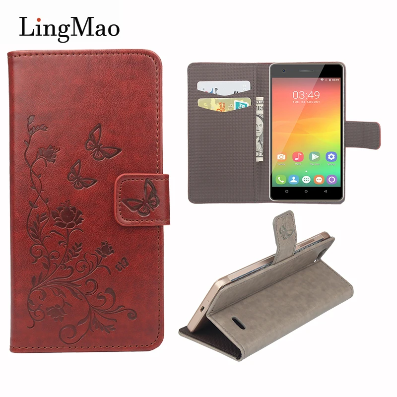 

HongBaiwei for Oukitel C4 Case 3D Printed Flower Flip Luxury Leather Wallet Phone Coque Case for Oukitel C4