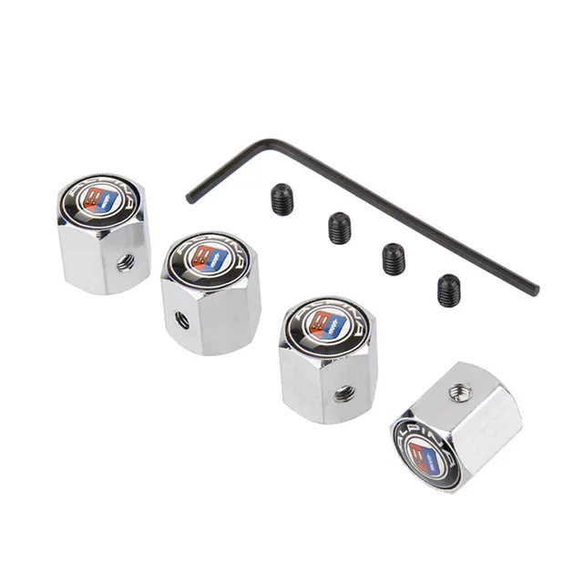 Car Accessories Wheel Anti theft Valve Caps Tire Valve Stem Caps Rim