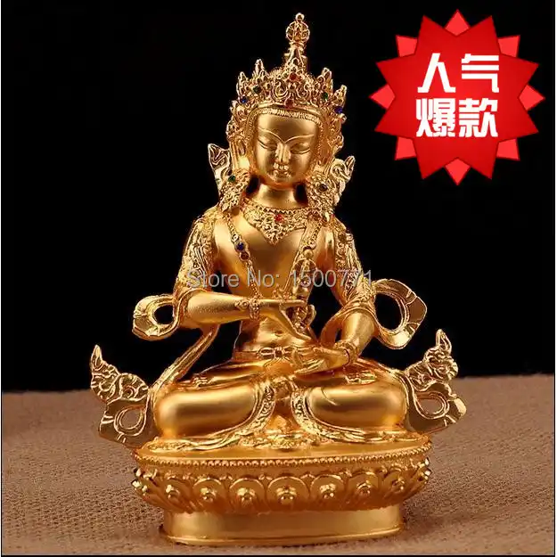 Статуя Будды/Тантрический Будда Vajrapani против непальского ремесла Ваджрасаттва статуи Будды медные украшения - изображение