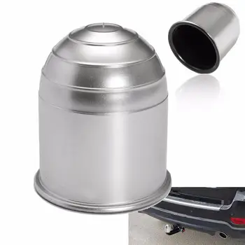 

50mm Plated Plastic Trailer Car Vehicle Hitch Cover Tow Bar Ball Case Protector Tow Bar Ball Case