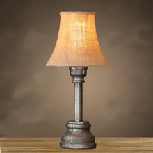 Ретро винтажный стол лампы для спальни отправка ems