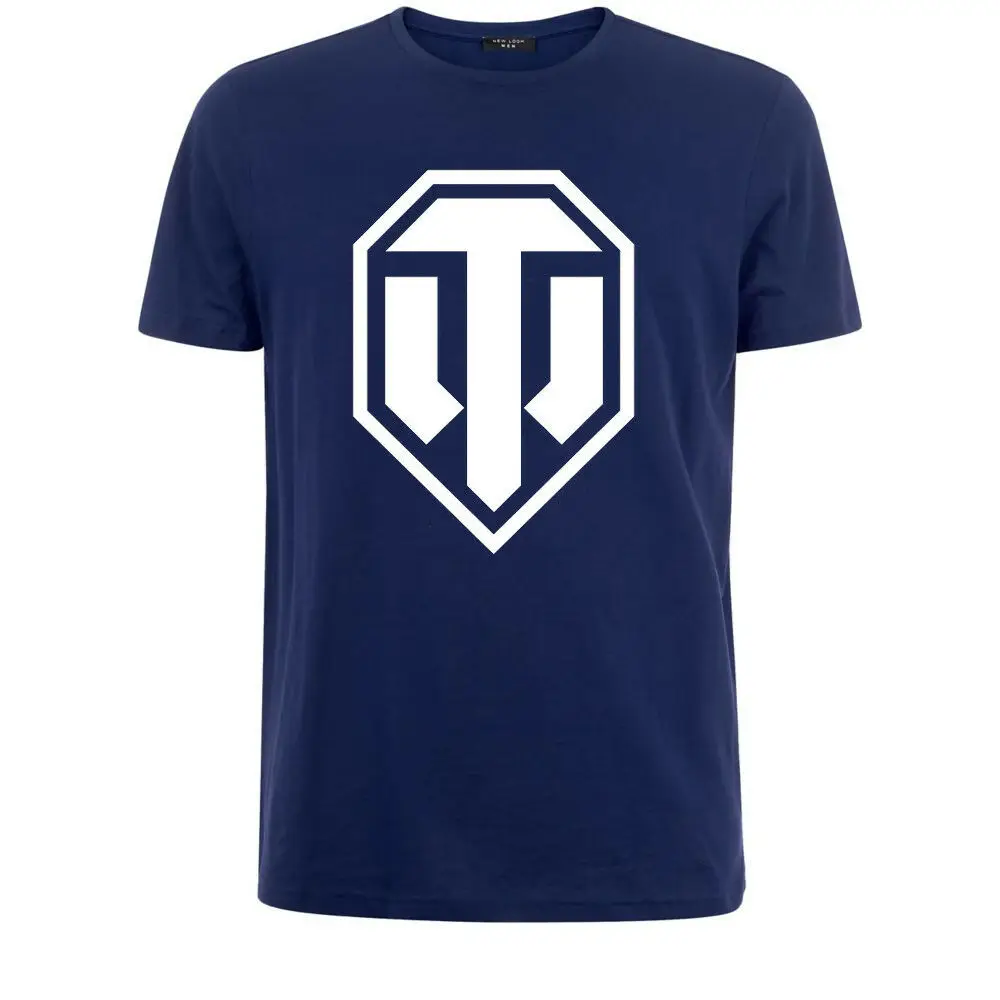 Футболка с логотипом World of Tanks Wot Online Game Gamer Geek Nerd уникальный дизайн футболки летние