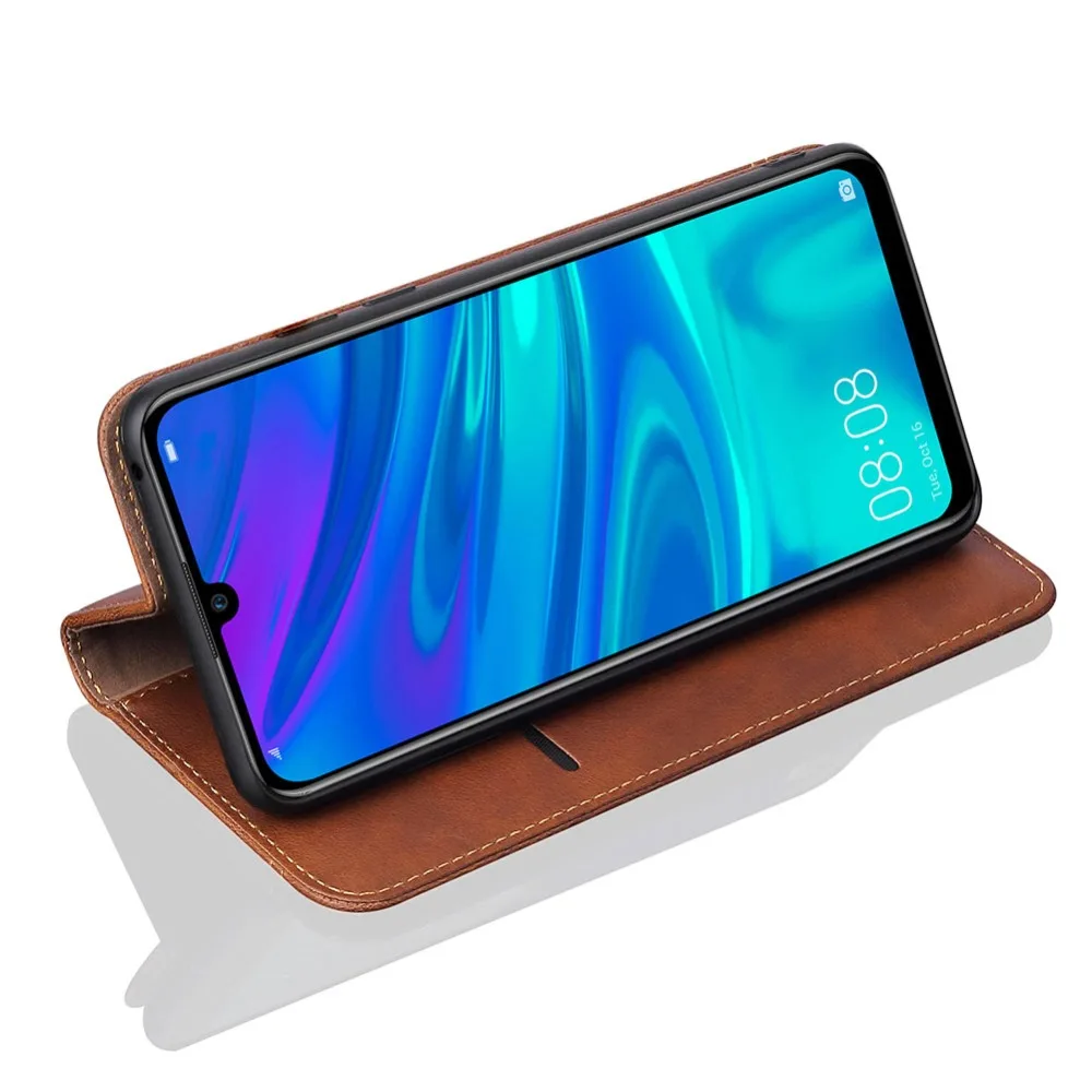 Чехол книжка с бумажником для huawei Honor 10 P Smart Plus Enjoy 9s Y6 Pro2019 Y72019 Y7 задняя крышка