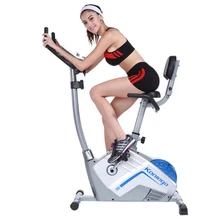 Indoor foldable upright low noise spinning indoor cycling bike can adjustment LCD adjustable cushion 210917