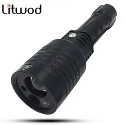 Litwod Z2008-3 новый фонарик красный зеленый Лазерные фонарики указатель свет тактический Охота регулируемая вспышка Многофункциональный