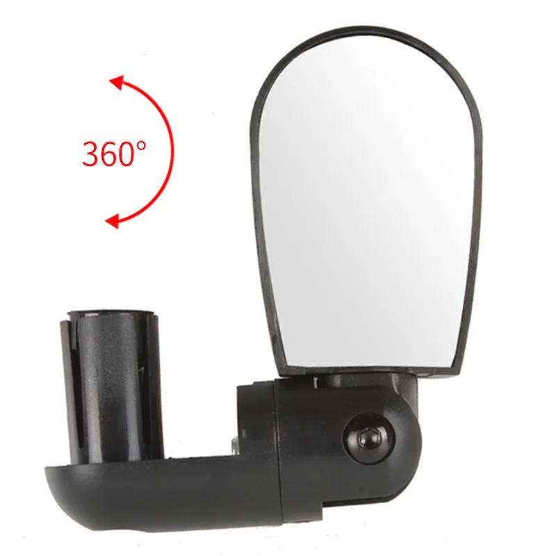 Bicycle Rearview Mirror Mountain Bike Handlebar Wide Angle Back Eye 360 Degrees Adjustable Safety Bike Rear View Mirrors RR7202