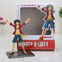 16cm 6.3″ Japanese Anime Cartoon One Piece New World Luffy Sir Crocodile Action Figures PVC Toys Doll Model Collection