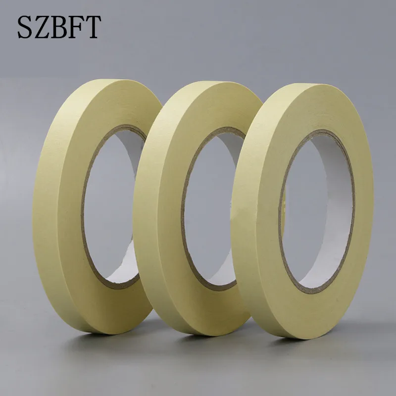 Ultra high temperature resistance 280 degree masking tape adhesive residue paint spray paint