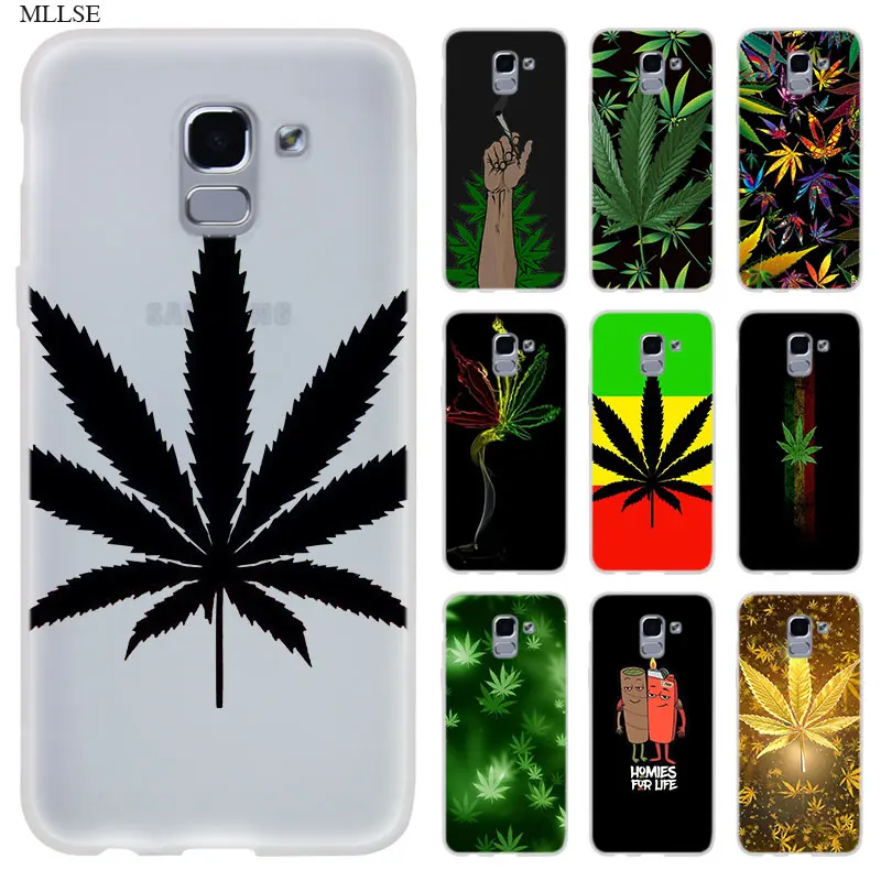 

Psychedelic Trippy Weed Pattern Case for Samsung J8 J4 J6 Plus 2018 J5 J3 J7 2017 EU 2016 Prime Silicone Phone Coque Cover