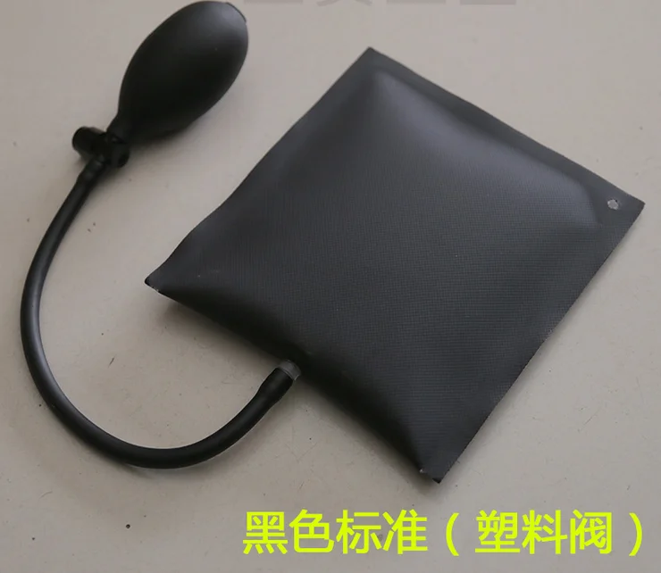 Plastic Valve Black Новая универсальная дверь машины Утерянные ключи Блокировка аварийная открытая разблокировка воздушный насос набор инструментов - Цвет: Plastic Valve Black