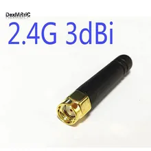 2,4G антенна 3dbi усилительная антенна Wi-Fi с RP-SMA разъемом усилитель сигнала прямая головка wifi антенна Новая Wi-Fi антенна
