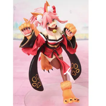 

Fate Grand Order Caster Berserker Tamamo no Mae Cat Girl Action Figure 20cm Pink cat ears Statue PVC Model Collection Toys Gift