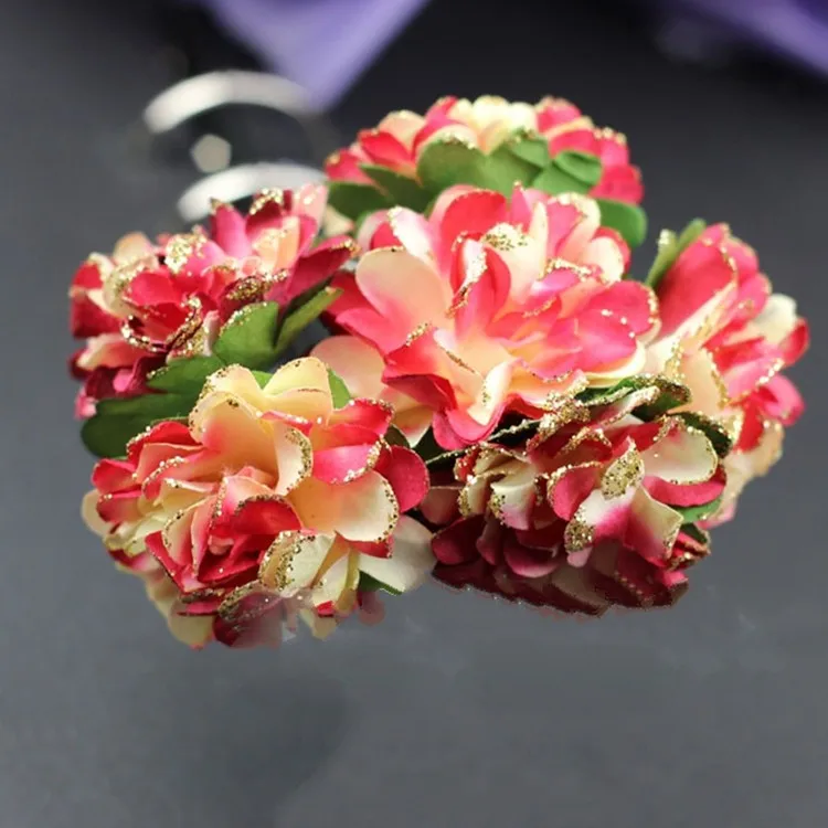 Artificial Paper Bouquet flower for Wedding Decor Candy Box Flowers Accessories for Table Centerpieces 144pcspack (6)